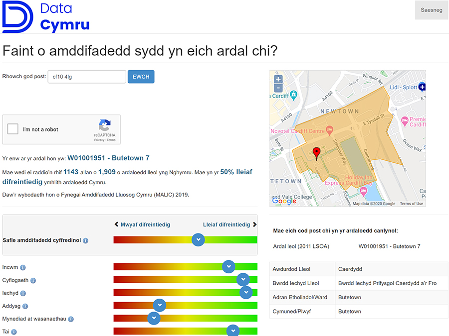 WIMD - How deprived is your area? screenshot 1