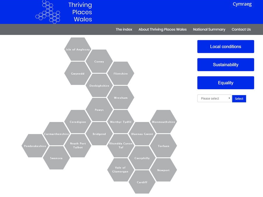 Third sector funding screenshot 1